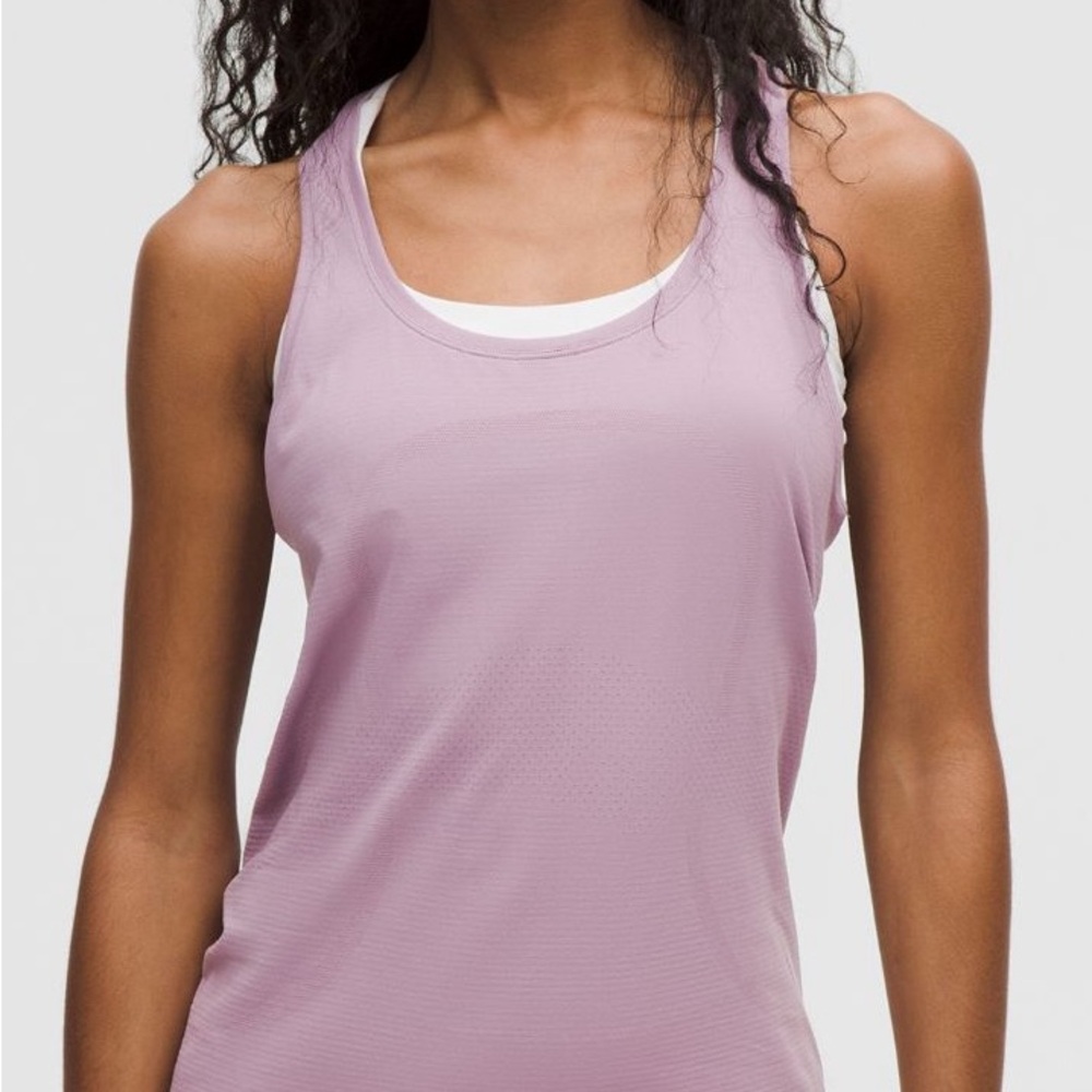 Lululemon Athletics Swiftly Racerback Tank Top- EUC- pink